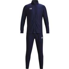 Blue - Men Jumpsuits & Overalls Under Armour Men's Challenger Tracksuit - Midnight Navy/White