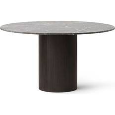 Vipp 494 Grey Marble/ Dark Oiled Oak Dining Table 130cm
