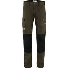 Water Repellent Trousers & Shorts Fjällräven Men's Vidda Pro Trousers - Dark Olive/Black