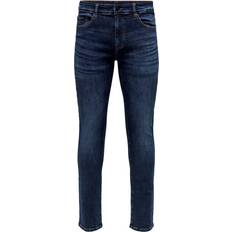 Only & Sons Loom Slim Fit Jeans - Blue/Dark Blue Denim