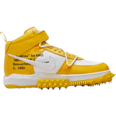 Nike Yellow Trainers Nike Air Force 1 Mid x Off-White - White/Varsity Maize