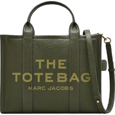 Green Totes & Shopping Bags Marc Jacobs The Leather Medium Tote Bag - Forest