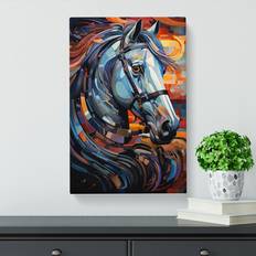 Natur Pur Shire Horse Futurism No Frame Prints