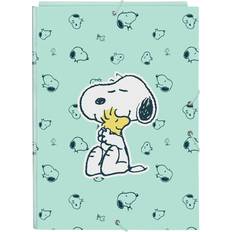 Snoopy Folder Green A4