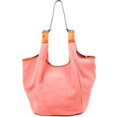 Old Trend Women's Genuine Leather Rose Valley Hobo Bag Coral