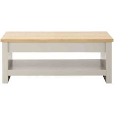 Natural Tables GFW Lancaster Cream Lift Grey/Natural Coffee Table 47x105cm