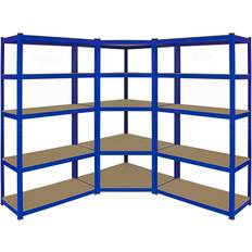 Monster Racking B01CD1JSG0 Blue Shelving System 90x180cm