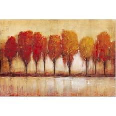 Lark Manor Autumn Water's Edge Painting Print