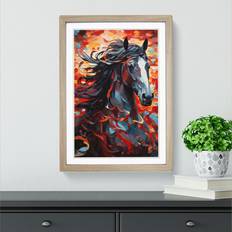 Natur Pur Shire Horse Orphism Print