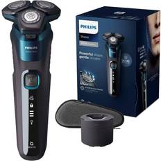 Rotary Shavers Philips Series 5000 Wet & Dry Electric Shaver with Cleaning Pod