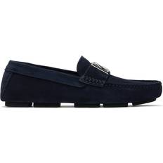 Dolce & Gabbana Men Low Shoes Dolce & Gabbana Navy Classic Driver Loafers 8H610 BLU IT