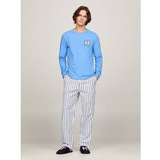 Tommy Hilfiger Men Sleepwear Tommy Hilfiger TH Original Pyjamas And Slippers Gift Set BLUE SPELL COLOURFUL ITHACA