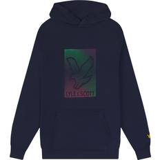 Lyle & Scott And Boy's Kids Dotted Eagle Graphic Hoodie Navy 15/16 y