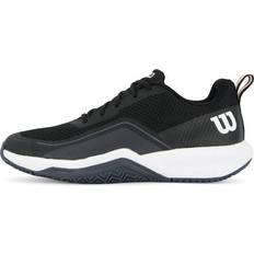 Black Racket Sport Shoes Wilson Rush Pro Lite Black/ebony/white, Male, Sko, Sportssko, Tennis, Sort