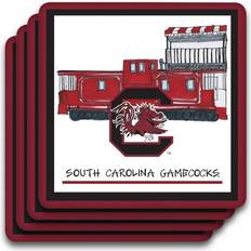 Magnolia Lane South Gamecocks Four-Pack Coaster Set NCAA Novelty at Academy Sports