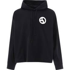 Acne Studios Black Relaxed-Fit Hoodie 900 Black