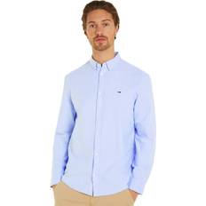 Men - XXL Dresses Tommy Jeans Oxford Shirt Moderate Blue