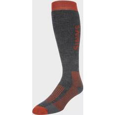 Simms Merino Midweight OTC Sock Carbon Herre