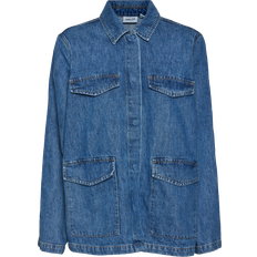 Vero Moda Maria Jacket - Blue/Medium Blue Denim