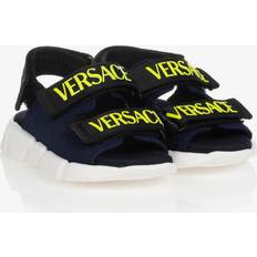 Versace Boys Blue Logo Sandals