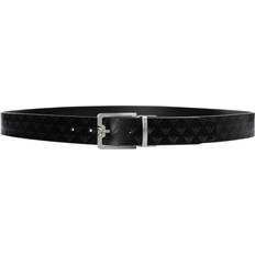 Armani Elegant Skinnbelte Reversibelt Design Black ONE