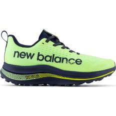 New Balance Men Running Shoes New Balance Men's FuelCell SuperComp Trail in Green/Blue Synthetic