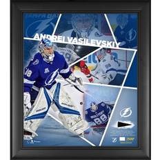 Fanatics Authentic Andrei Vasilevskiy Tampa Bay Lightning Framed 15'' x 17'' Impact Player Collage with Piece of Game-Used Puck Limited Edition of 500