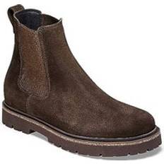 Birkenstock Chelsea Boots Birkenstock Women's Women's Highwood Slip On Suede Leather Boot Regular Fit Mocha Brown