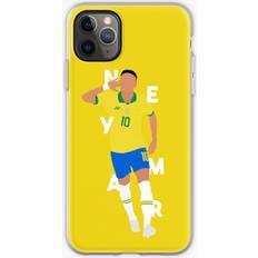 Famgem Phone Case Neymar x Brazil for iPhone Samsung 14 13 12 11 Plus Pro Max Galaxy S23 S22 Ultra Note 20 10