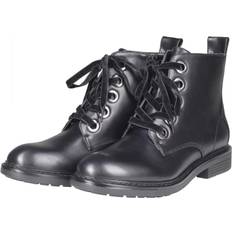 Urban Classics Stiefelette Schwarz Flacher Absatz