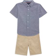 Tommy Hilfiger Boys Other Sets Tommy Hilfiger Boy's Logo Shirt & Shorts Set 2-piece - Assorted