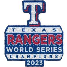 Emblem Source Texas Rangers 2023 World Series Champions Stacked Patch