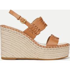 Espadrilles Veronica Beard Riya Woven Leather Wedge Espadrilles