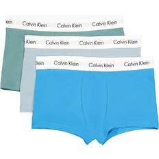 Calvin Klein Blue - Men Clothing Calvin Klein Pack Low Rise Trunks Cotton Stretch Blue
