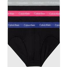 L - Men Knickers Calvin Klein 3er-Pack Slips Cotton Stretch Wicking