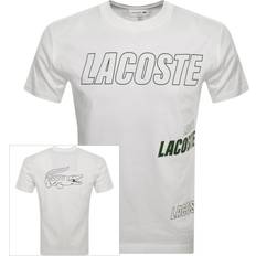 Lacoste Women Clothing Lacoste Logo T Shirt White