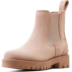 Pink - Women Chelsea Boots Ariat Women's Wexford Lug Chelsea Boots in Dusty Rose, Width, 5.5