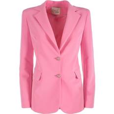 Yes Zee Pink Nylon Suits & Blazer