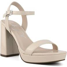 Sugar Women's Vallentina Dress Sandals Bone Patent