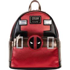 Loungefly Marvel Metallic Deadpool Cosplay Mini Backpack - Red