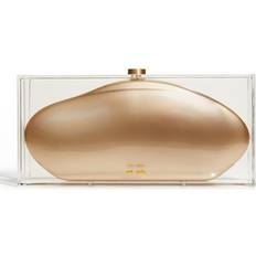 Cult Gaia Annika Clear Acrylic Clutch Bag