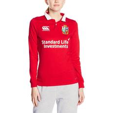 Canterbury British & Irish Lions Womens Ladies Vapodri Wicking Long Sleeve Jersey Red