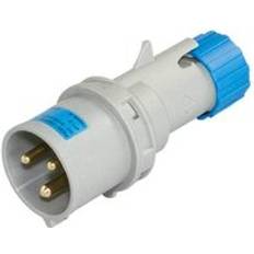 Lewden Lewden 32A 2P E 230V Plug IP44 PM32-1100FPB