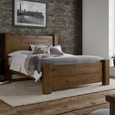 Time4Sleep King 5ft Plank Wooden Bed Frame