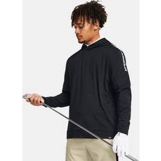 Under Armour Elastane/Lycra/Spandex Jumpers Under Armour Playoff Golf Hoodie Black/White 1383144-001