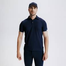 Fouganza Decathlon Horse Riding Polo Shirt Blue