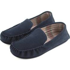 41 ½ Moccasins Eastern Counties Leather Harris Suede Moccasins Navy