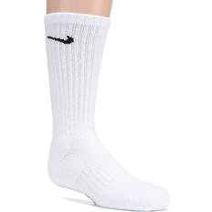 Girls - L Socks Nike Kid's Everyday Cushion Crew Socks 6-pack - White/Black (SX6910-100)