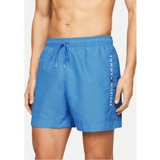 Tommy Hilfiger Men Swimwear on sale Tommy Hilfiger Original Logo Mid Length Swim Shorts BLUE SPELL