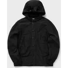 CP COMPANY Clothing CP COMPANY Flatt Nylon Goggle Overshirt Black